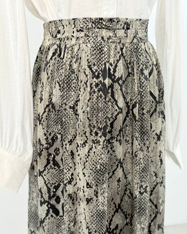 Gentle Fawn Adeline Skirt in Jade Snake-231 Skirts-Little Bird Boutique