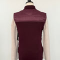 Liverpool Quilted Vest in Wine Berry-141 Outerwear Coats & Jackets-Little Bird Boutique