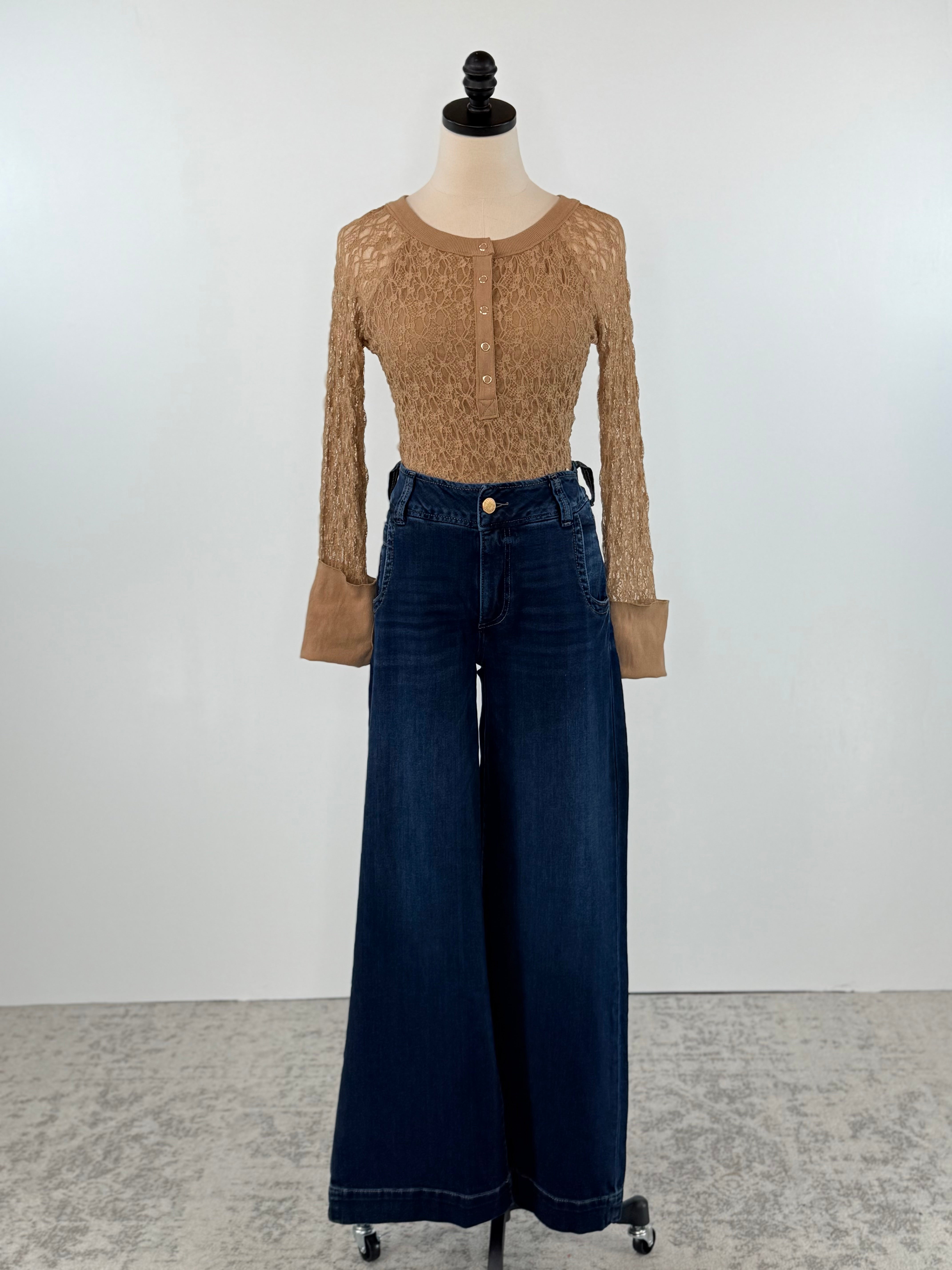 Kut from the Kloth Meg Jeans in Unequalled-210 Denim-Little Bird Boutique