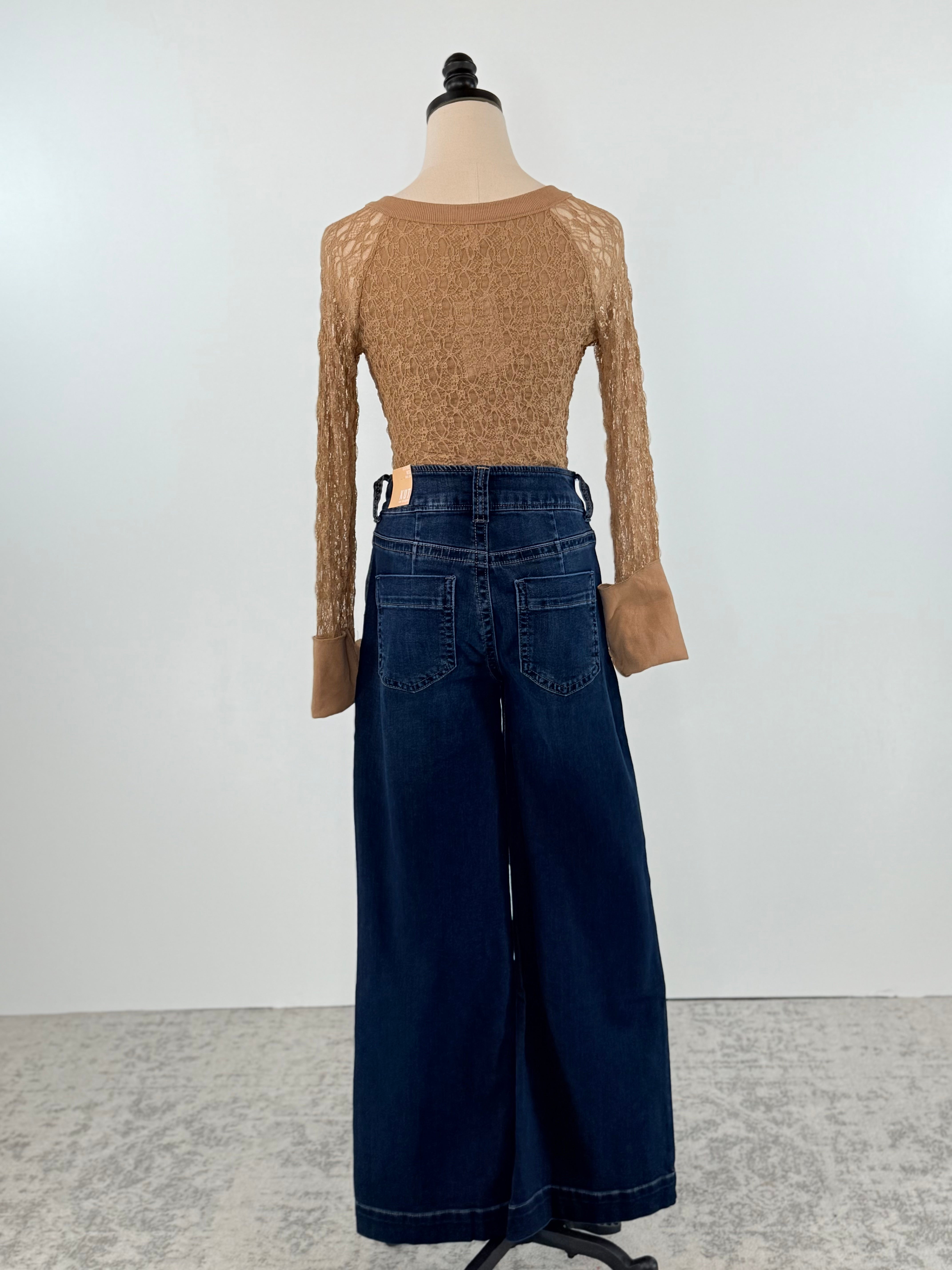 Kut from the Kloth Meg Jeans in Unequalled-210 Denim-Little Bird Boutique