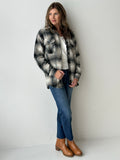 Thread & Supply Chandler Jacket in Grey Plaid-141 Outerwear Coats & Jackets-Little Bird Boutique