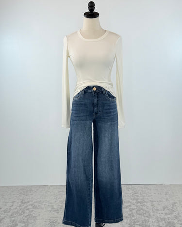 Kut from the Kloth Pattie Denim in Razor-210 Denim-Little Bird Boutique
