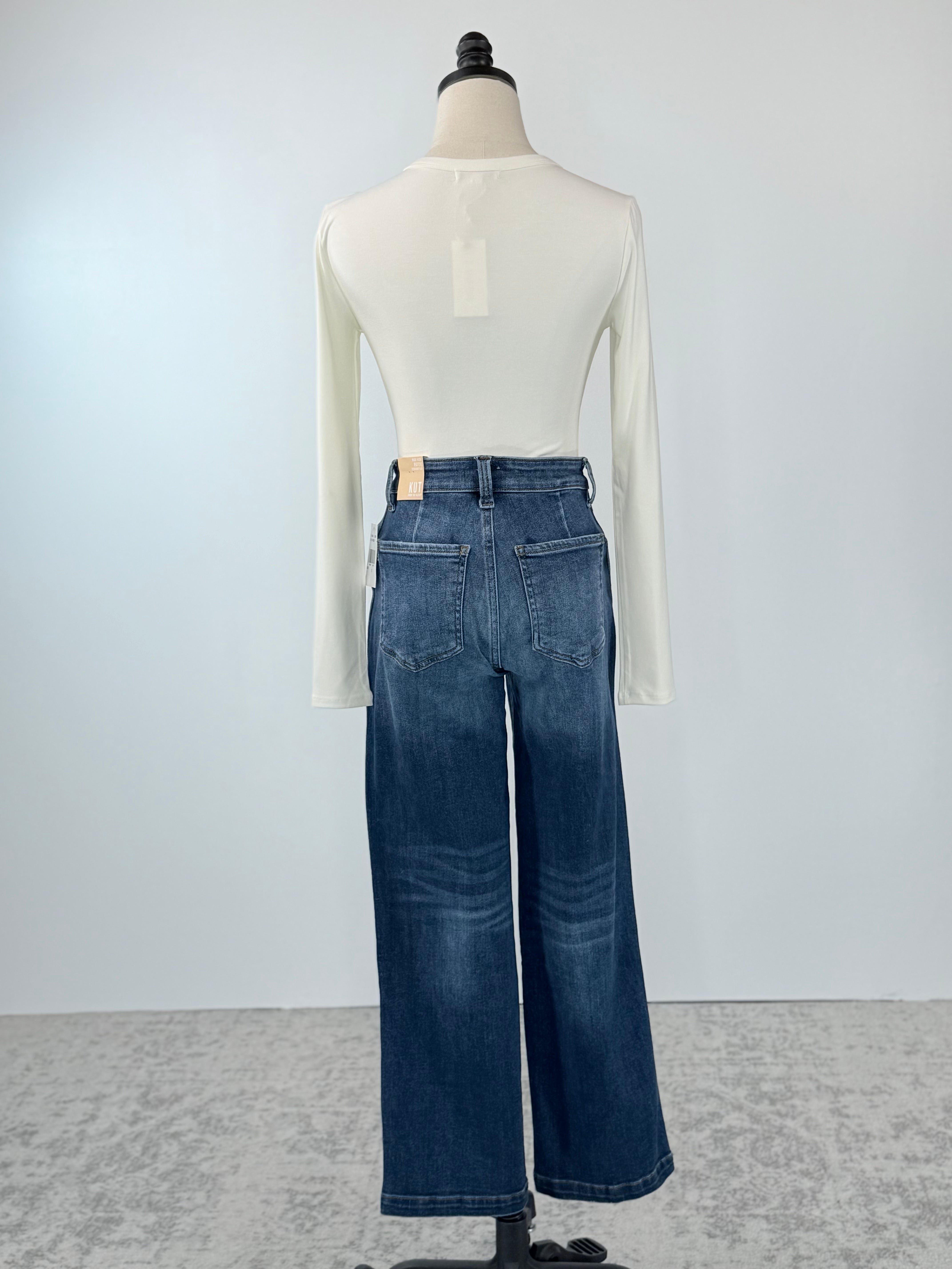 Kut from the Kloth Pattie Denim in Razor-210 Denim-Little Bird Boutique
