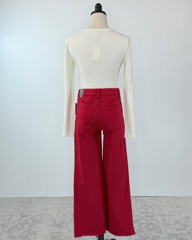Kut from the Kloth Meg Pants in Ruby Red-220 Pants-Little Bird Boutique