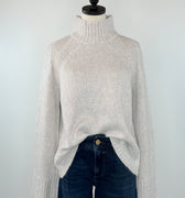 Z Supply Emerge Funnel Neck Sweater in Turtle Dove-131 - Sweaters F/W (June - Nov)-Little Bird Boutique