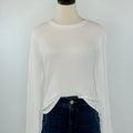 Z Supply Arlet Mini Thermal Top in White-121 - Jersey Tops F/W (June - Nov)-Little Bird Boutique
