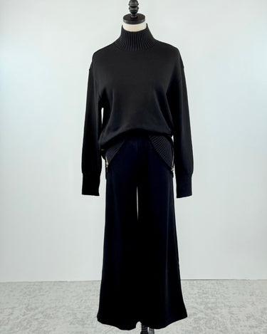 Z Supply Scout Rib Pant in Black-220 Pants-Little Bird Boutique