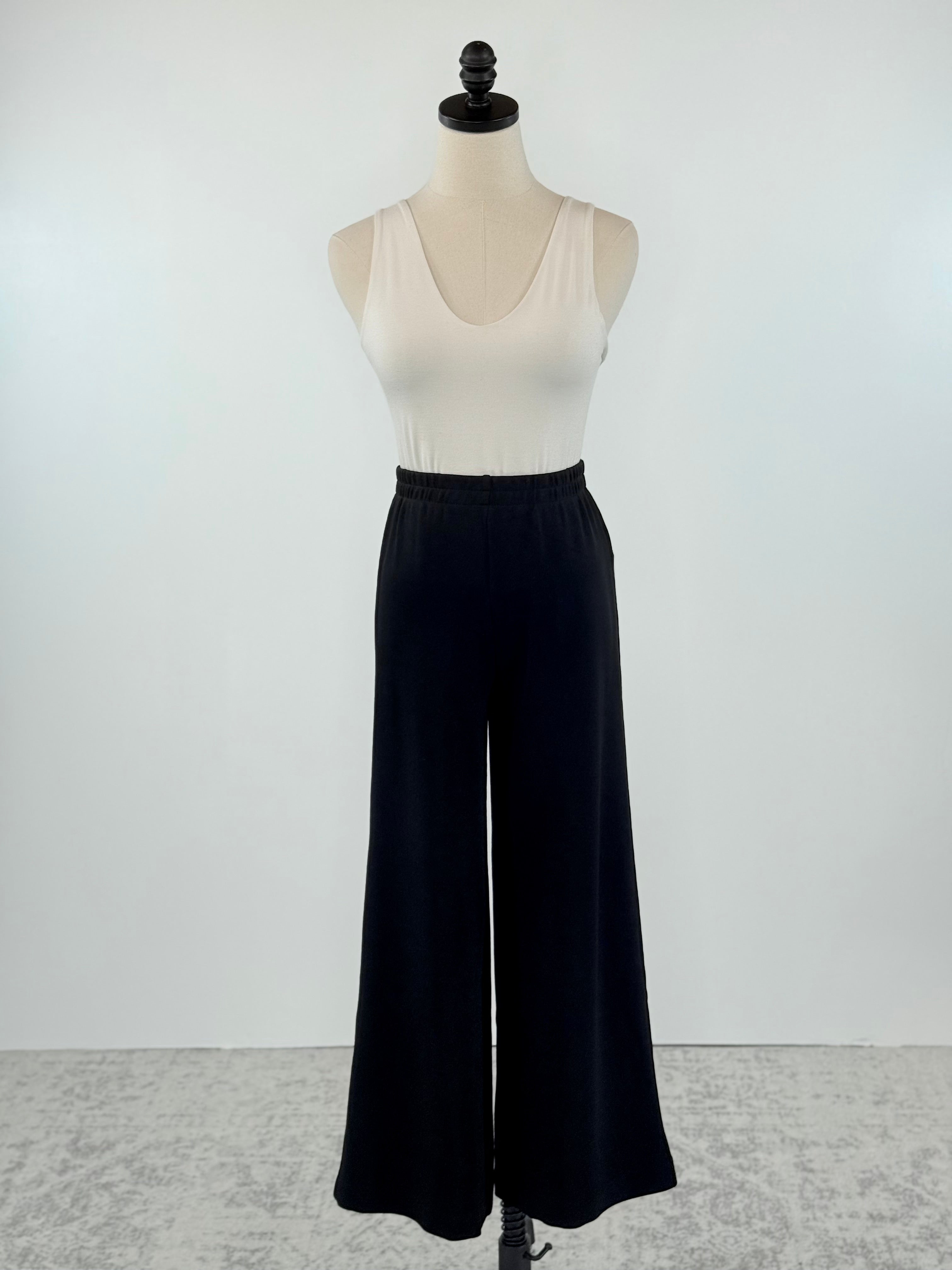 Z Supply Scout Rib Pant in Black-220 Pants-Little Bird Boutique