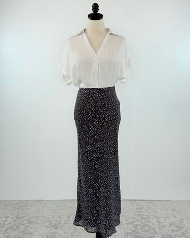 Z Supply Yelena Aspen Floral Maxi Skirt in Java-231 Skirts-Little Bird Boutique