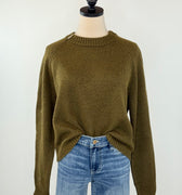 Sanctuary Zip It Sweater in Dirty Martini-131 - Sweaters F/W (June - Nov)-Little Bird Boutique