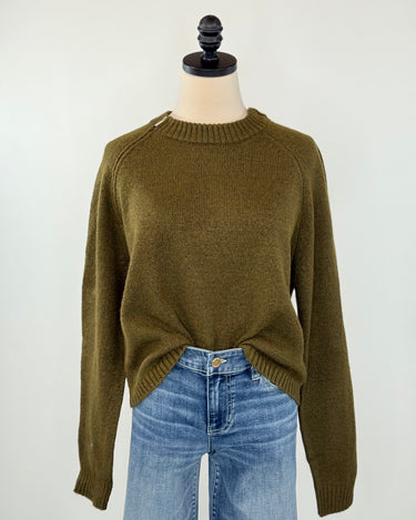 Sanctuary Zip It Sweater in Dirty Martini-131 - Sweaters F/W (June - Nov)-Little Bird Boutique
