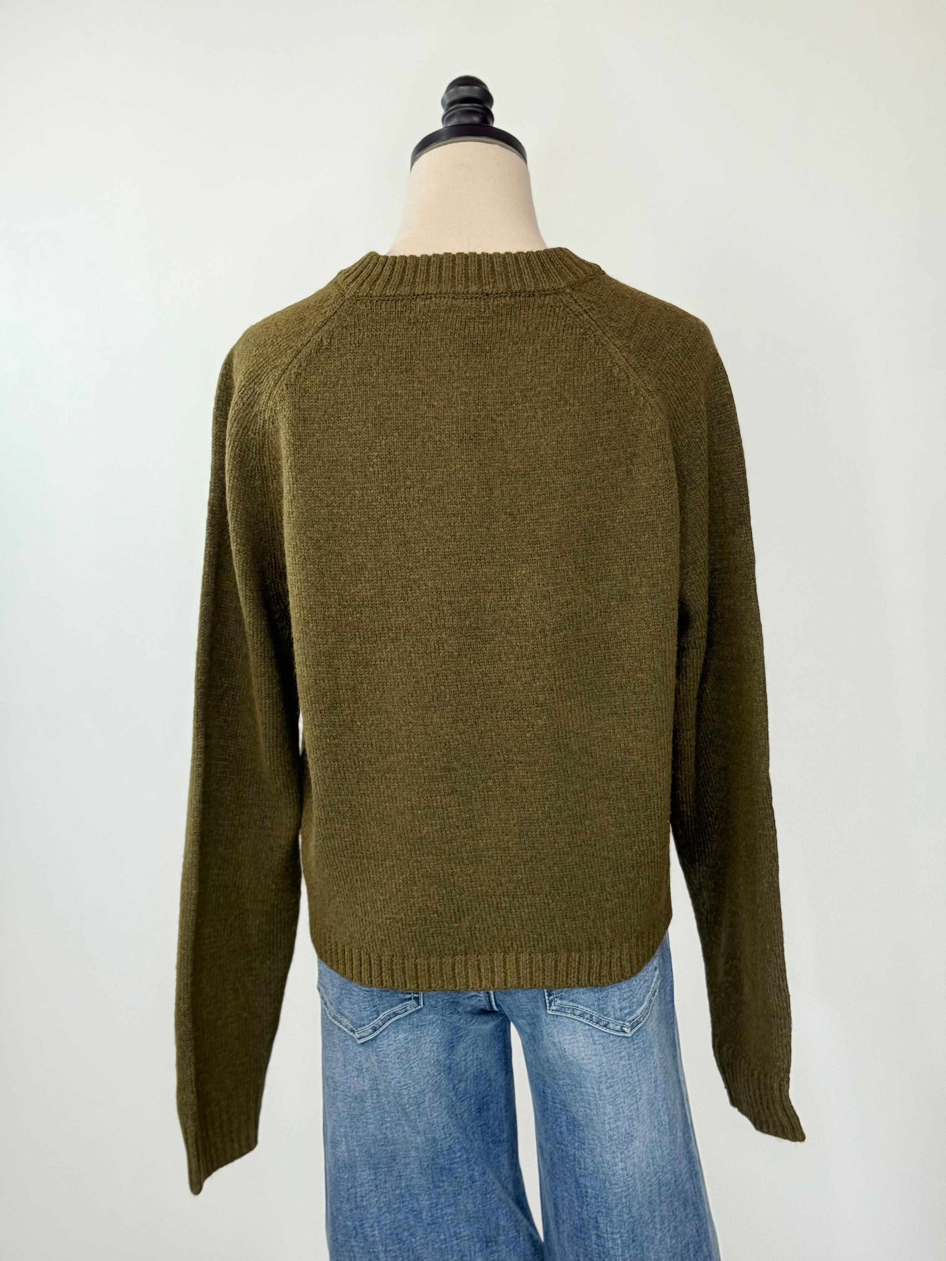 Sanctuary Zip It Sweater in Dirty Martini-131 - Sweaters F/W (June - Nov)-Little Bird Boutique
