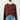 Sanctuary Boucle Cardi in Dark Crimson-131 - Sweaters F/W (June - Nov)-Little Bird Boutique