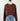 Sanctuary Boucle Cardi in Dark Crimson-131 - Sweaters F/W (June - Nov)-Little Bird Boutique