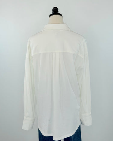 Katherine Top in Ivory-111 - Woven Top F/W (June- Nov)-Little Bird Boutique