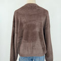 Kut from the Kloth Jana Cardigan in Chocolate-131 - Sweaters F/W (June - Nov)-Little Bird Boutique