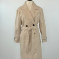 Fifth Avenue Belted Coat in Beige-141 Outerwear Coats & Jackets-Little Bird Boutique