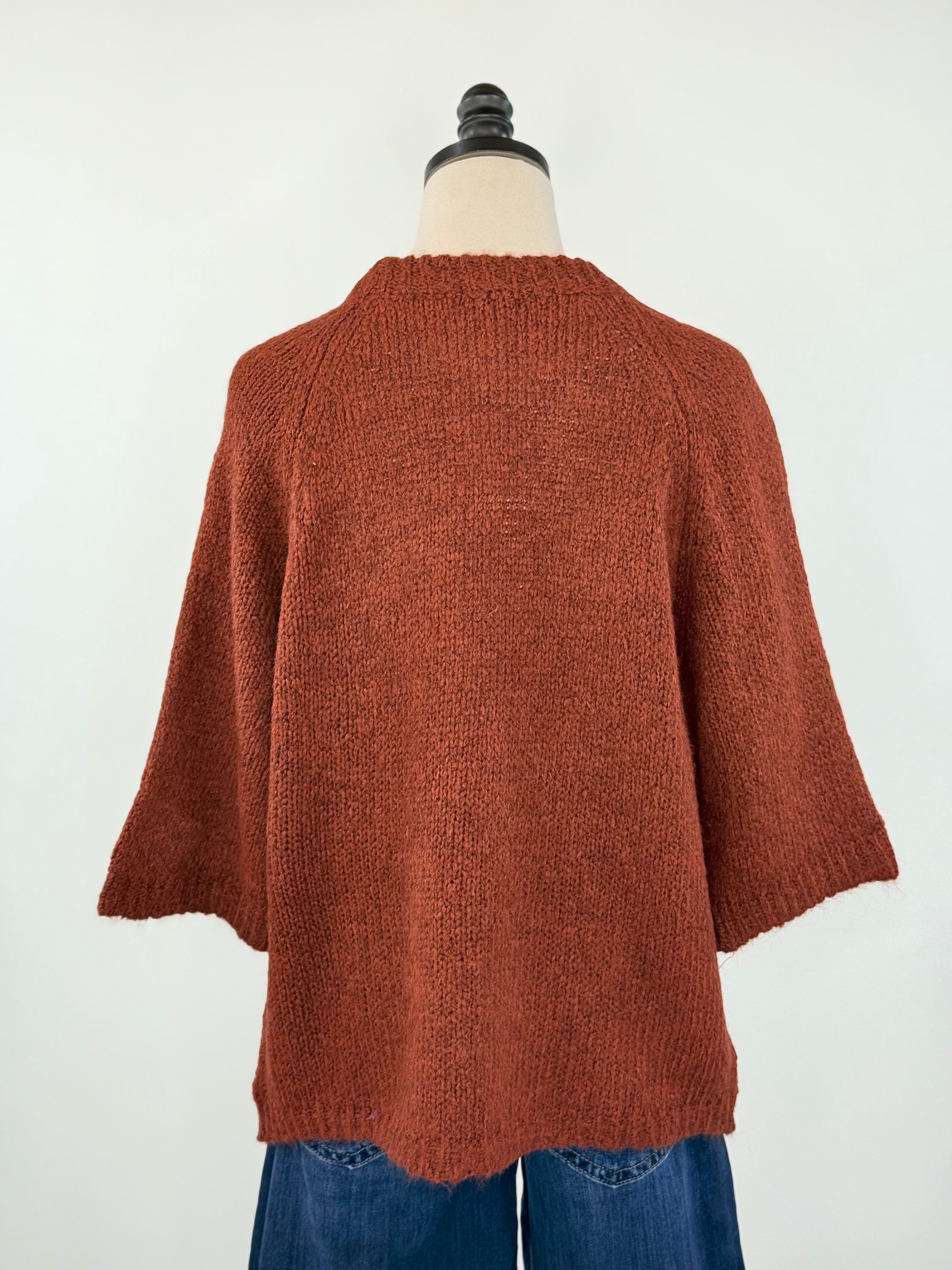 Fawn Sweater in Rust-131 - Sweaters F/W (June - Nov)-Little Bird Boutique