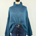 Fabian Sweater in Teal-131 - Sweaters F/W (June - Nov)-Little Bird Boutique