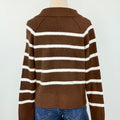 Charlie Stripe Sweater in Brown-131 - Sweaters F/W (June - Nov)-Little Bird Boutique