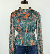 Meadow Muse Smocked Blouse-111 - Woven Top F/W (June- Nov)-Little Bird Boutique