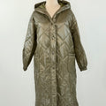 Nico Puffer Coat in Sage Green-141 Outerwear Coats & Jackets-Little Bird Boutique