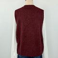 Fedora Vest in Plum-131 - Sweaters F/W (June - Nov)-Little Bird Boutique