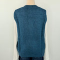 Fedora Vest in Teal-131 - Sweaters F/W (June - Nov)-Little Bird Boutique