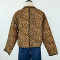 Wild Side Leopard Quilted Jacket-141 Outerwear Coats & Jackets-Little Bird Boutique