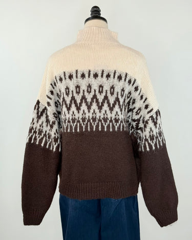 Aspen Trail Zipper Sweater-131 - Sweaters F/W (June - Nov)-Little Bird Boutique