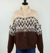 Aspen Trail Zipper Sweater-131 - Sweaters F/W (June - Nov)-Little Bird Boutique