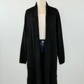 Cloudlight Duster Cardigan in Black-131 - Sweaters F/W (June - Nov)-Little Bird Boutique