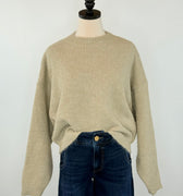 Sunday Stroll Sweater in Oat-131 - Sweaters F/W (June - Nov)-Little Bird Boutique
