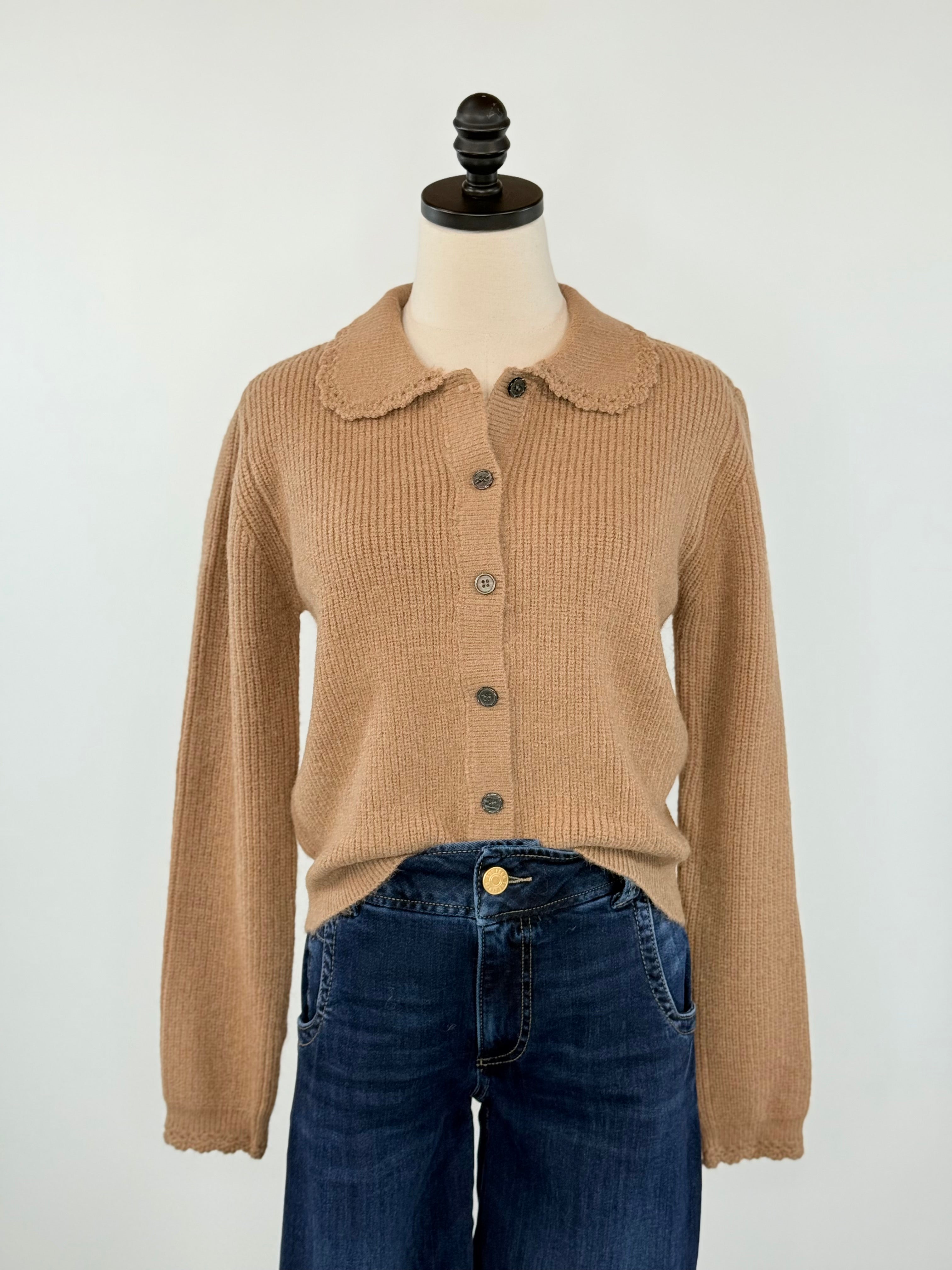 Chai Latte Cardigan-131 - Sweaters F/W (June - Nov)-Little Bird Boutique