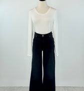 Kut from the Kloth Kelsey High Rise in Firm Black-210 Denim-Little Bird Boutique