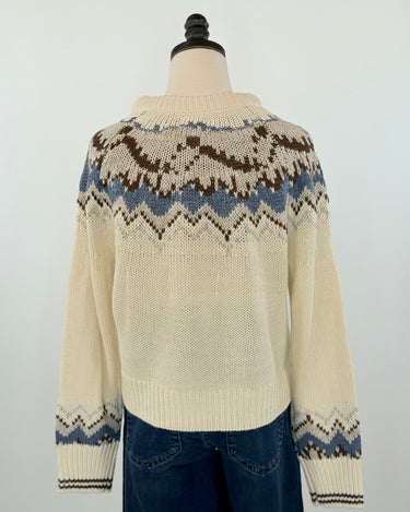 Weekend Los Angeles Vega Sweater in Cream-131 - Sweaters F/W (June - Nov)-Little Bird Boutique