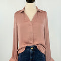 Sinclair Blouse in Mauve-111 - Woven Top F/W (June- Nov)-Little Bird Boutique