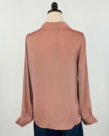 Sinclair Blouse in Mauve-111 - Woven Top F/W (June- Nov)-Little Bird Boutique