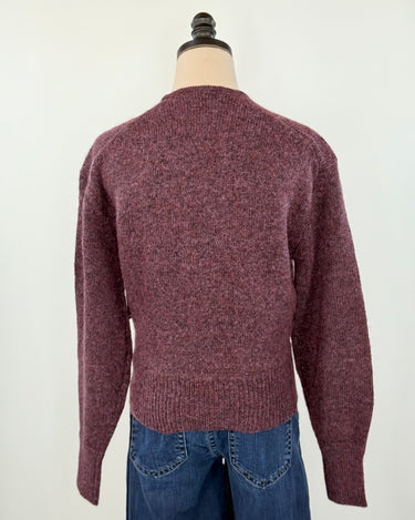 Dalros Wrap Sweater in Plum-131 - Sweaters F/W (June - Nov)-Little Bird Boutique