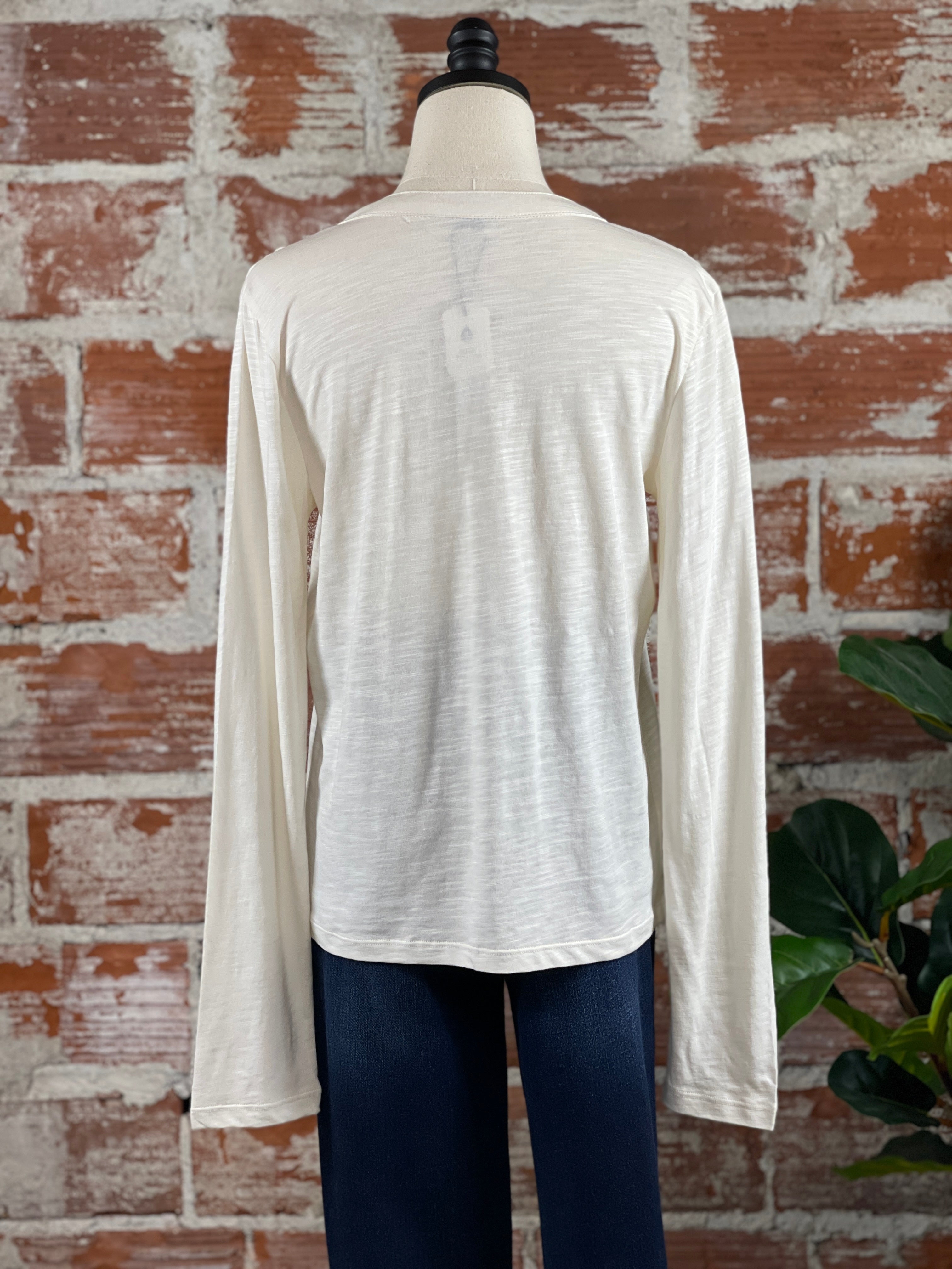 Sanctuary You're the One Tee in Chalk-112 - Woven Top S/S (Jan - June)-Little Bird Boutique