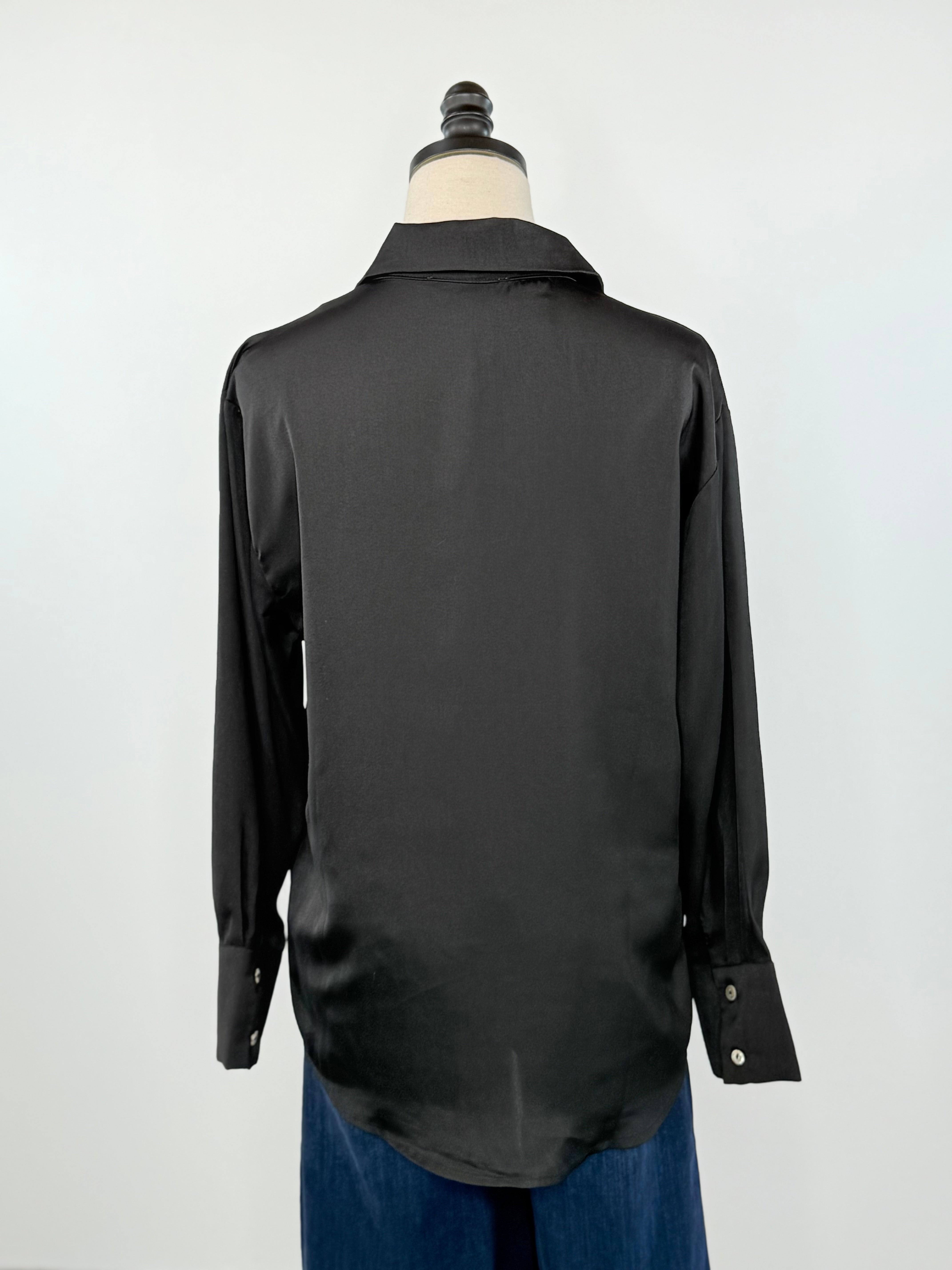 Midnight Muse Top in Black-111 - Woven Top F/W (June- Nov)-Little Bird Boutique