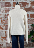 Weekend Every Day Sweater in Ecru-132 - Sweaters S/S (Jan - June)-Little Bird Boutique