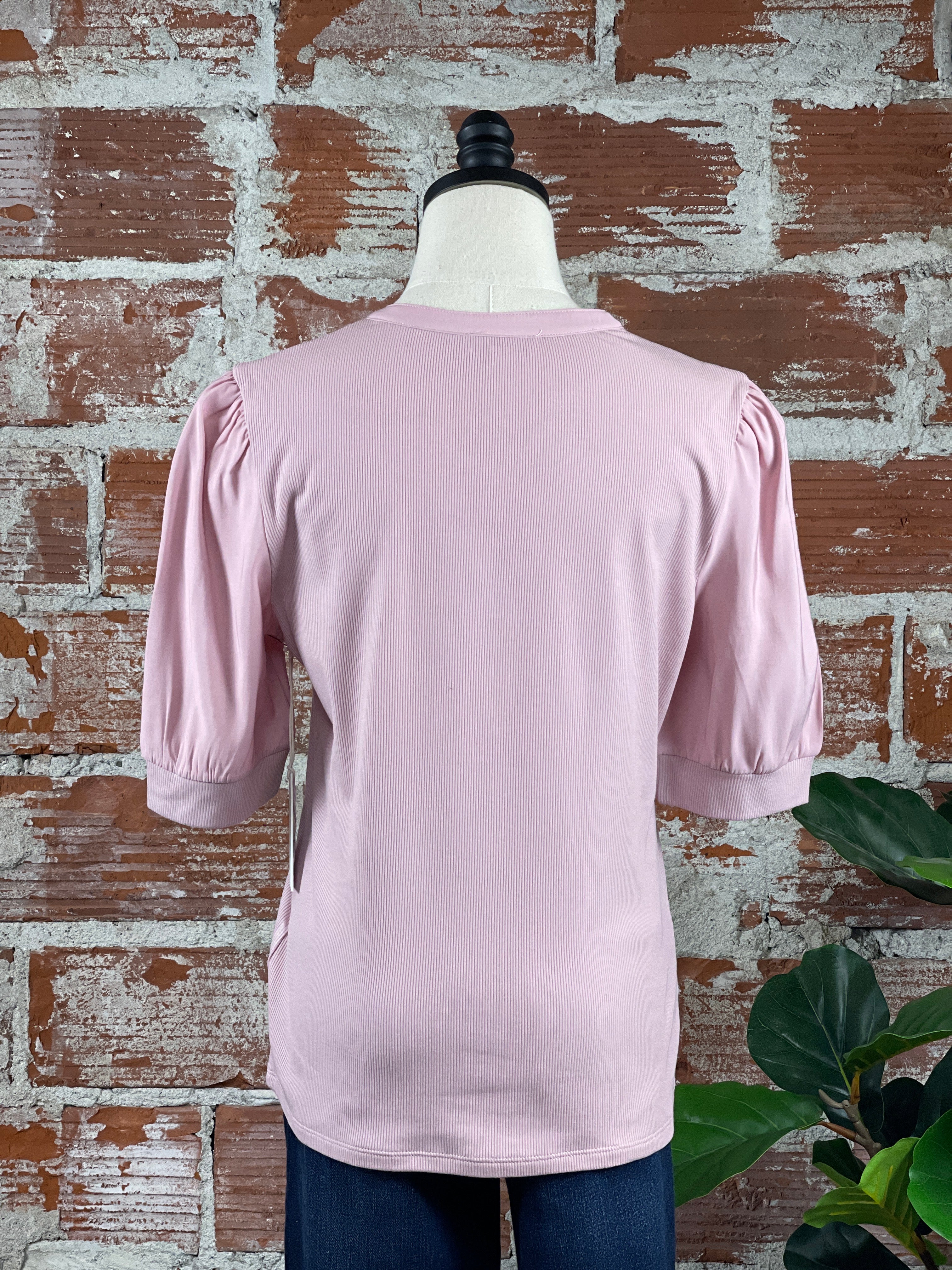 Another Love Tanner Top in Rose Smoke-122 - Jersey Tops S/S (Jan - June)-Little Bird Boutique