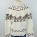 Snowbound Serenity Half-Zip Sweater in Ivory-131 - Sweaters F/W (June - Nov)-Little Bird Boutique