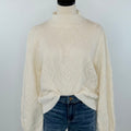 Marisa Sweater in Off White-131 - Sweaters F/W (June - Nov)-Little Bird Boutique