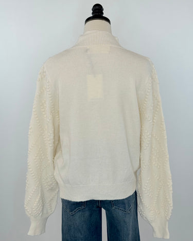 Marisa Sweater in Off White-131 - Sweaters F/W (June - Nov)-Little Bird Boutique