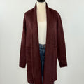 Stockport Jacket in Aubergine-131 - Sweaters F/W (June - Nov)-Little Bird Boutique