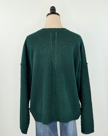 Dear John Ayat Sweater in Rain Forest-133 - Sweaters (Holiday)-Little Bird Boutique