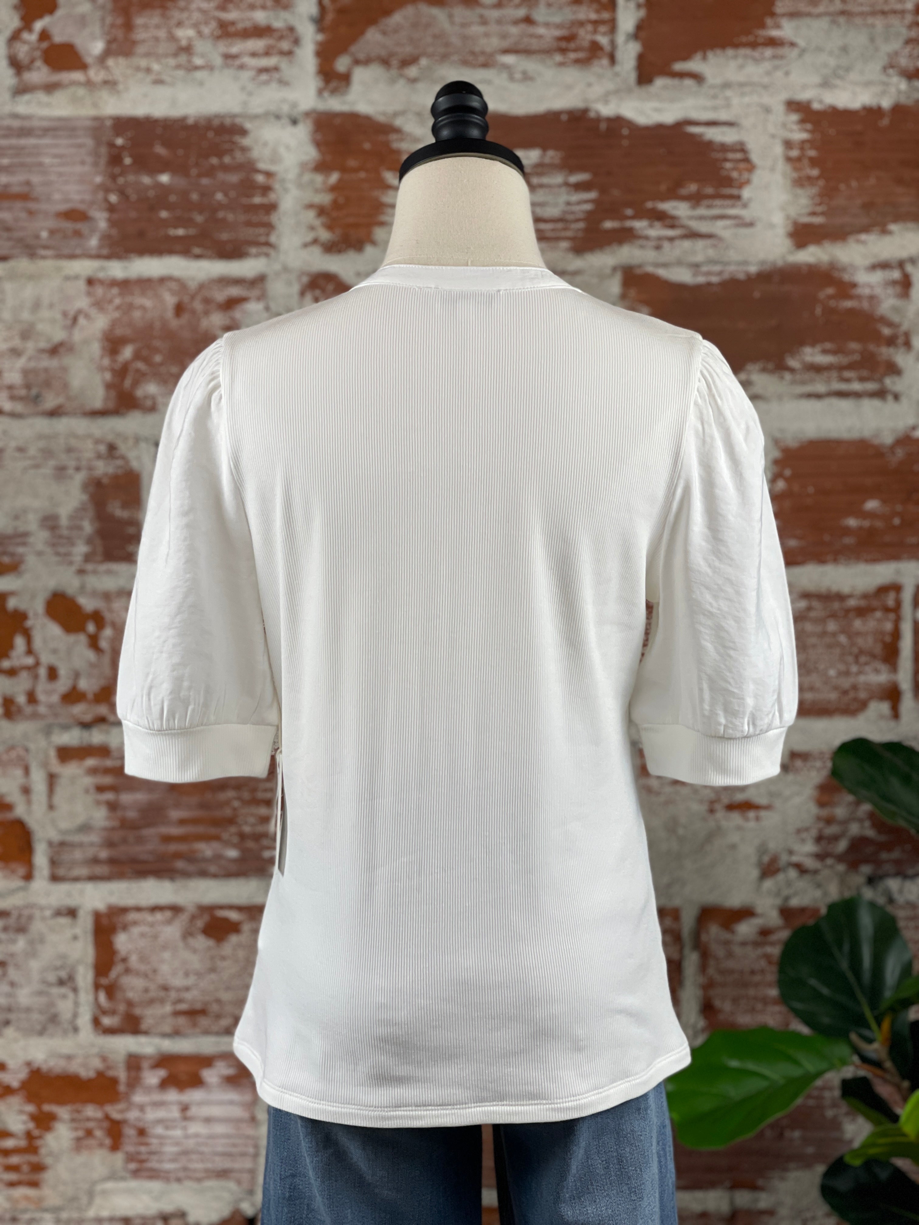 Another Love Tanner Top in White-122 - Jersey Tops S/S (Jan - June)-Little Bird Boutique