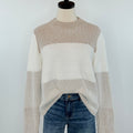 Gentle Fawn Lucille Sweater in Cream and Beige-131 - Sweaters F/W (June - Nov)-Little Bird Boutique